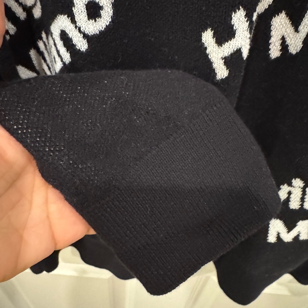 Hailing Snider Milano Logo Crew Sweater size small $800 - Picture 5 of 8